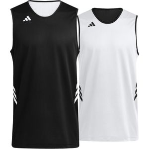 Adidas - 3G Speed Reversible - Basketball T-shirt - Zwart - Aeroready - Mouwloos
