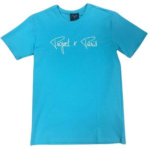 Basic t-shirt met geborduurd logo Project X Paris