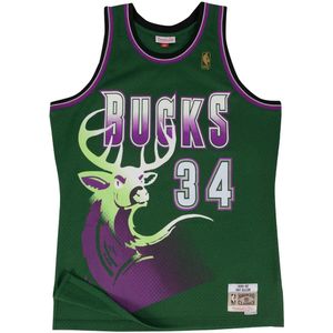 Mitchell & Ness - HWC Swingman - Maillot - Zwart - 100% Polyester