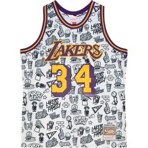 Jersey Los Angeles Lakers Doodle Swingman Shaquille O'Neal 1996-97