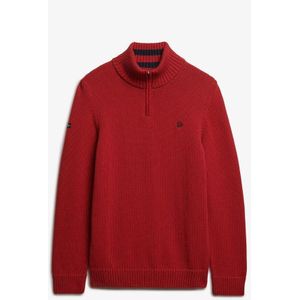 Superdry - M6110706A - Trui - Katoen - Halve Rits