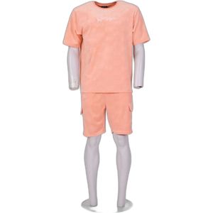 Fluwelen short Project X Paris Gaufré