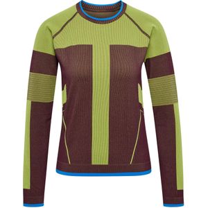 Hummel - 228268 - T-shirt - Met Lange Mouwen - Stretch Polyestermix - Naadloos Design