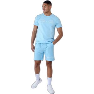 Basic shorts met geborduurd logo Project X Paris