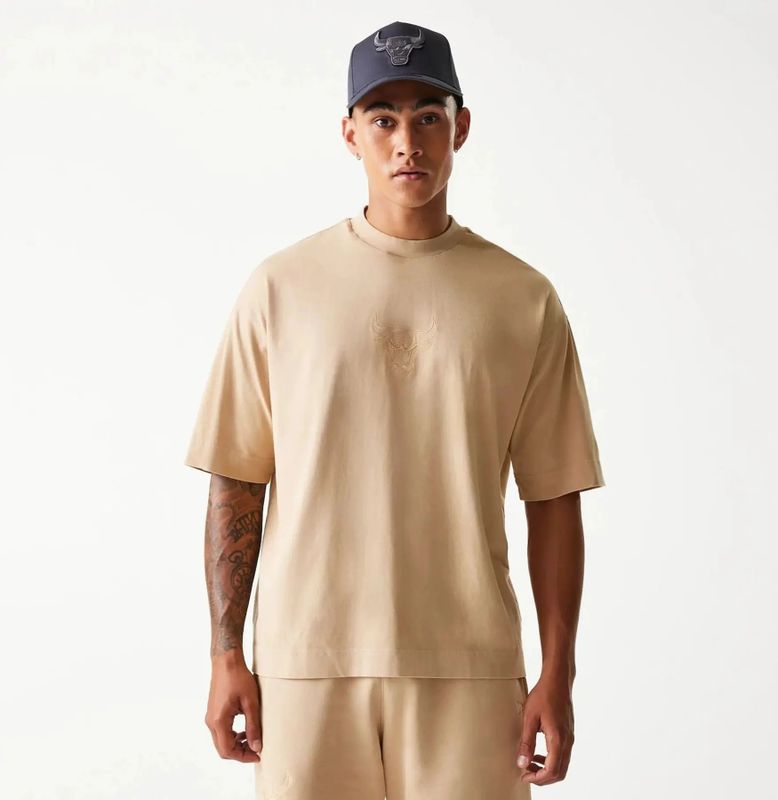 T-shirt - Chicago Bulls - Washed Box - 100% Katoen