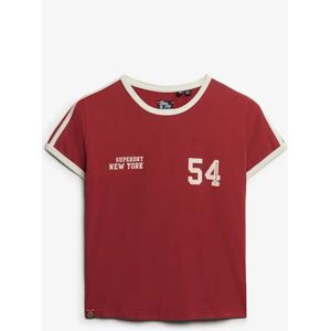 Gestreept dames-T-shirt Superdry Athletic Essential
