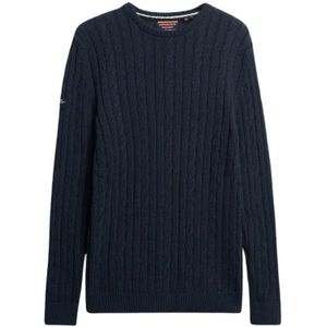 Superdry - Classic Cable - Gebreide Trui - Biologisch Katoen