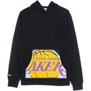 Kort sweatshirt met capuchon en logo Los Angeles Lakers