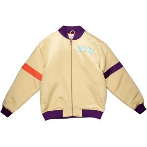 Dikke satijnen bomberjack Mitchell & Ness All Star 1995