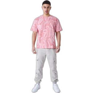 Vloeibaar marmer T-shirt Project X Paris