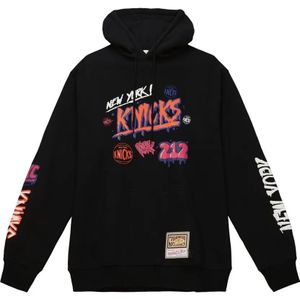 Hooded sweatshirt met klapsticker New York Knicks