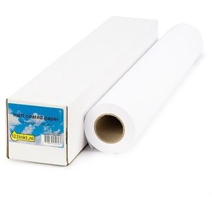 123inkt Matt Coated paper roll 610 mm (24 inch) x 30 m (120 grams)