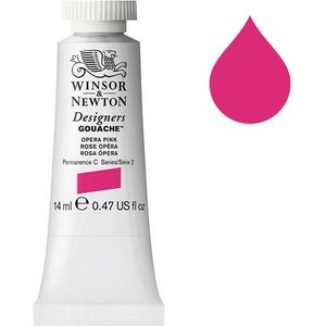 Winsor & Newton Designers gouache 440 opera pink (14 ml)