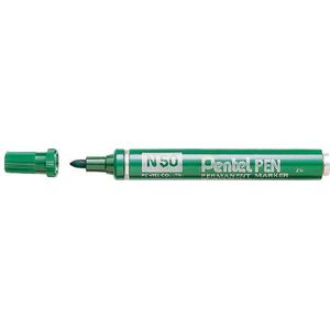 Pentel N50 permanent marker groen
