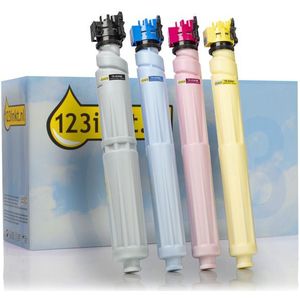 Toner Kyocera aanbieding: TK-8345K / C / M / Y zwart + 3 kleuren (123inkt huismerk)