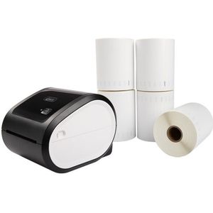 123inkt labelprinter LW650XL PRO - bundel met 5 extra grote PostNL verzendetiketten