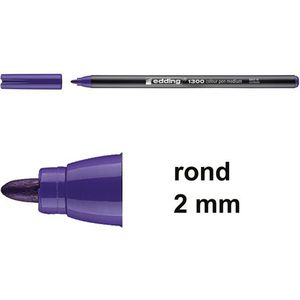 Edding 1300 viltstift violet (2 mm rond)