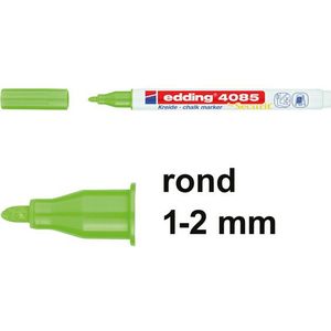 Edding 4085 krijtstift neongroen (1 - 2 mm rond)