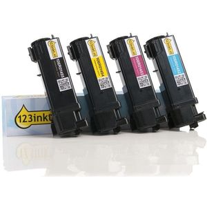 Toner Xerox aanbieding: 106R01452, 1453, 1454, 1455 zwart + 3 kleuren (123inkt huismerk)