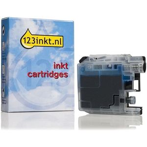 123inkt huismerk vervangt Brother LC-221C inktcartridge cyaan lage capaciteit