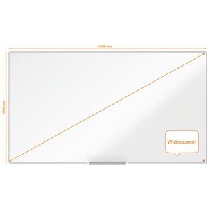 Nobo Impression Pro Widescreen whiteboard magnetisch geëmailleerd 188 x 106 cm