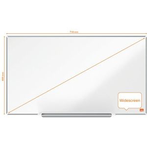 Nobo Impression Pro Widescreen whiteboard magnetisch geëmailleerd 71 x 40 cm
