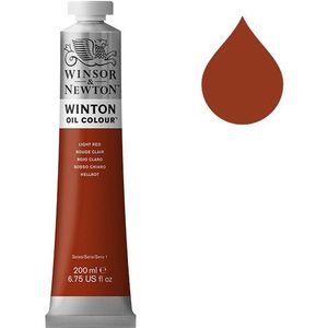 Winsor & Newton Winton olieverf 362 light red (200ml)