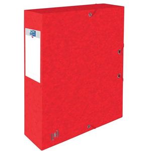Oxford elastobox Top File+ rood 60 mm (400 vel)