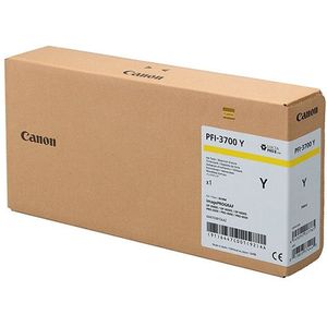 Canon PFI-3700Y inktcartridge extra hoge capaciteit geel (origineel)