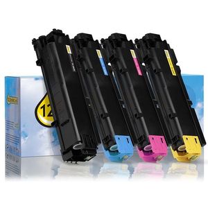 Toner Kyocera aanbieding: TK-5405K / C / M / Y zwart + 3 kleuren (123inkt huismerk)