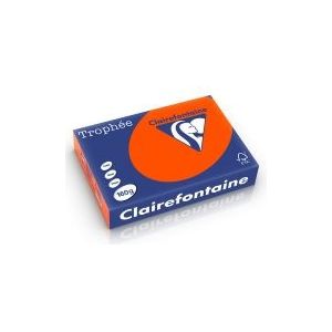 Clairefontaine gekleurd papier kardinaalrood 160 grams A4 (250 vel)