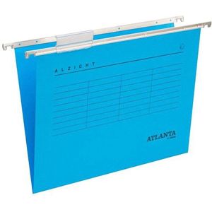 Atlanta Alzicht verticale hangmap A4 - 330 mm met V-bodem blauw (25 stuks)