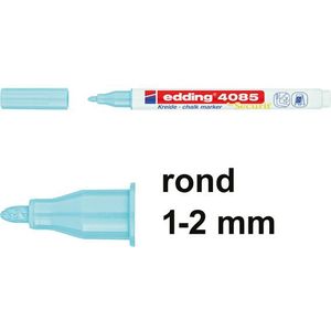 Edding 4085 krijtstift pastelblauw (1 - 2 mm rond)