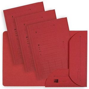 Oxford Ultimate 2-kleps insteekmap rood A4 (25 stuks)