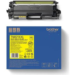 Brother TN-821XXL Y toner geel extra hoge capaciteit (origineel)