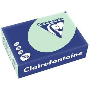 Clairefontaine gekleurd papier groen 80 grams A5 (500 vel)