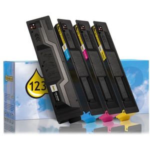 Toner Utax CK-5510 aanbieding: zwart + 3 kleuren (123inkt huismerk)