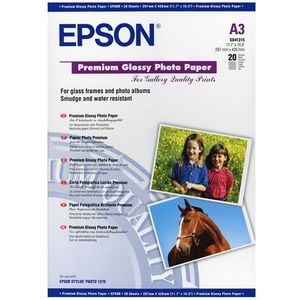 Epson S041315 premium glossy photo paper 255 grams DIN A3 (20 vel)