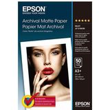 Epson S041340 archival matte paper 189 grams A3+ (50 vel)