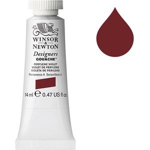 Winsor & Newton Designers gouache 470 perylene violet (14 ml)