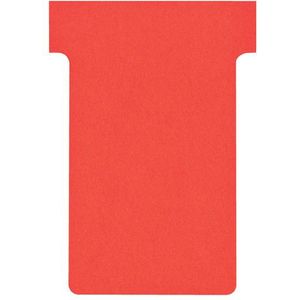 Nobo T-kaarten rood maat 2 (100 stuks)