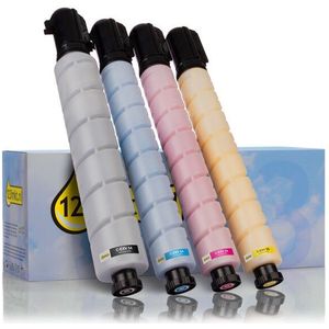 Toner Canon aanbieding: C-EXV 54 BK, C, M, Y zwart + 3 kleuren (123inkt huismerk)