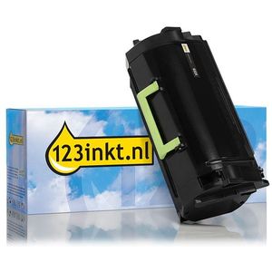 Lexmark 622X (62D2X00) toner zwart extra hoge capaciteit (123inkt huismerk)