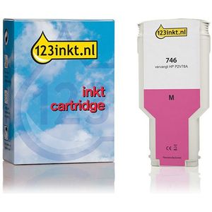 123inkt - Huismerk - Inktcartridge - Magenta - Inhoud 300 ml