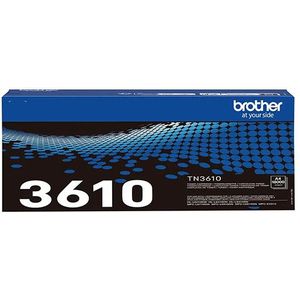 Brother - TN-3610 - Toner - Zwart - 18000 Pagina's
