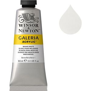 Winsor & Newton Galeria acrylverf 415 mixing white (60 ml)