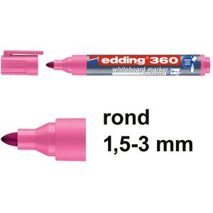 Edding 360 whiteboard marker roze (1,5 - 3 mm)