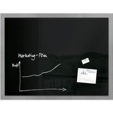 Sigel magnetisch glasbord 120 x 90 cm zwart