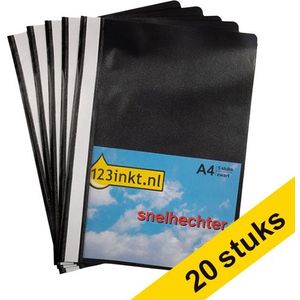 Aanbieding: 20x 123inkt snelhechter zwart A4 (5 stuks)