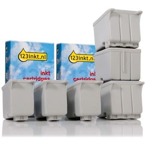 Epson aanbieding: 3 x T019 zwart + 3 x T020 kleur Inktcartridge (123inkt huismerk)